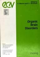 Tapa de Organic brain disorders