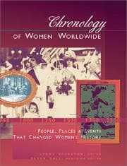 Tapa de Chronology of women worldwide