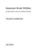 Tapa de Innovate from within