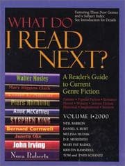 Tapa de What do I read next?, 2000