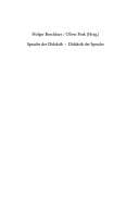 Tapa de Sprache der Didaktik - Didaktik der Sprache. Festschrift f ur Hans Messelken