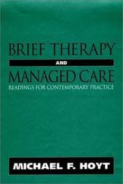 Tapa de Brief therapy and managed care