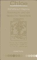 Tapa de Boccaccio und die deutsche Novellistik