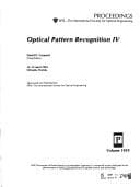 Tapa de Optical pattern recognition IV