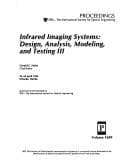 Tapa de Infrared Imaging Systems: Design, Analysis, Modeling, and Testing III