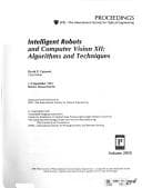 Tapa de Intelligent robots and computer vision XII