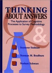 Tapa de Thinking about answers