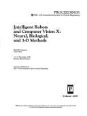 Tapa de Intelligent Robots and Computer Vision X: Neural, Biological, and 3-D Methods