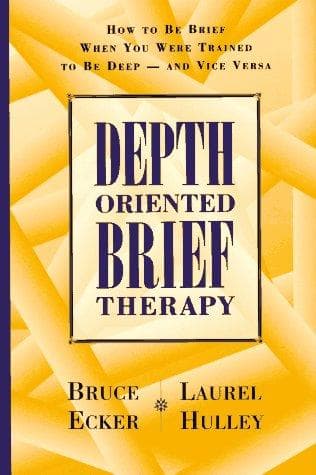 Tapa de Depth-oriented brief therapy