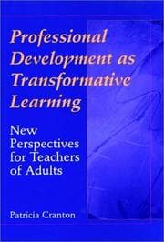 Tapa de Professional development as transformative learning