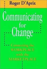 Tapa de Communicating for change