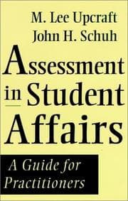 Tapa de Assessment in student affairs