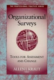 Tapa de Organizational Surveys