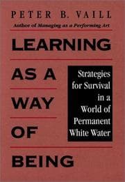 Tapa de Learning as a way of being
