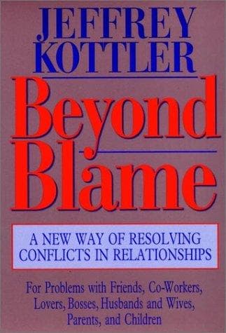 Tapa de Beyond blame