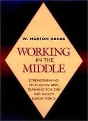 Tapa de Working in the middle
