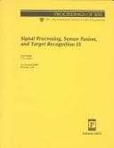 Tapa de Signal Processing Sensor Fusion and Target Recognition IX (Signal Processing, Sensor Fusion, & Target Recognition VII)