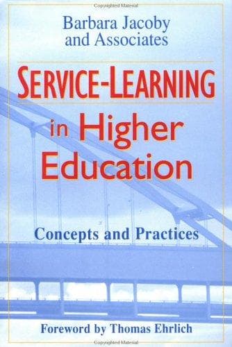 Tapa de Service-learning in higher education