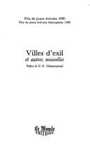 Tapa de Villes d'exil et autres nouvelles