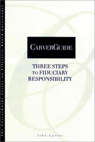Tapa de Three steps to fiduciary responsibility
