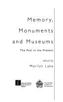 Tapa de Memory, monuments and museums