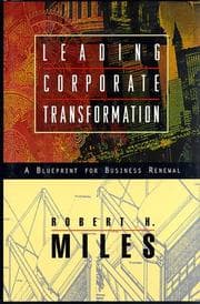 Tapa de Leading corporate transformation