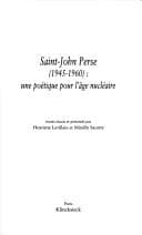 Tapa de Saint-John Perse (1945-1960)