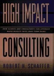 Tapa de High-impact consulting