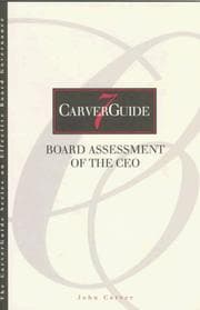 Tapa de Board assessment of the CEO