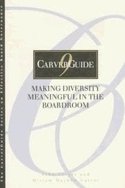 Tapa de Making diversity meaningful in the boardroom