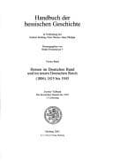 Tapa de Handbuch der hessischen Geschichte