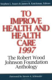 Tapa de To improve health and health care, 1997