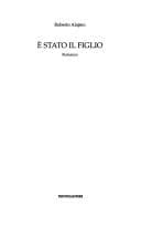 Tapa de È stato il figlio
