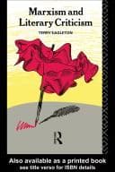 Tapa de Marxism and literary criticism