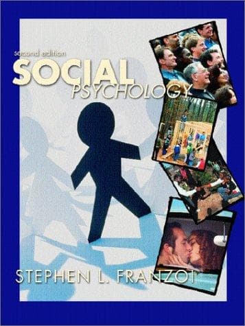 Tapa de Social psychology