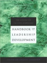 Tapa de The Center for Creative Leadership handbook of leadership development