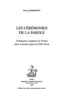 Tapa de Les cérémonies de la parole