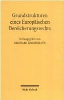 Tapa de Grundstrukturen eines Europäischen Bereicherungsrechts