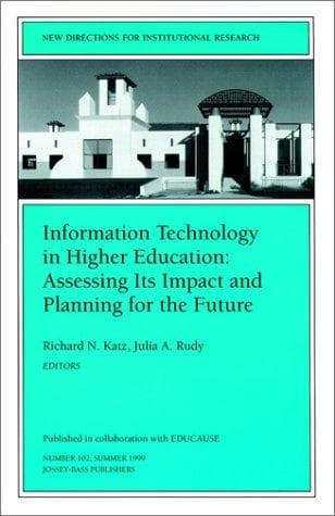 Tapa de Information technology in higher education