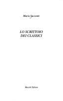 Tapa de Lo scrittoio dei classici