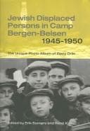 Tapa de Jewish displaced persons in Camp Bergen-Belsen 1945-1950