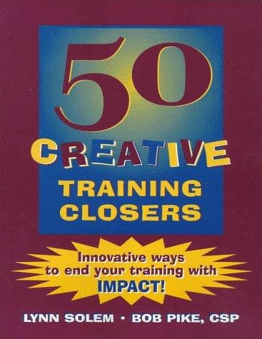 Tapa de 50 Creative Training Closers