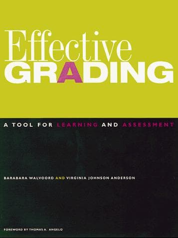Tapa de Effective grading