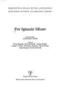 Tapa de Per Ignazio Silone