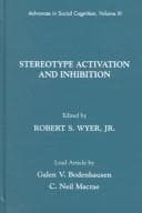 Tapa de Stereotype Activation and Inhibition
