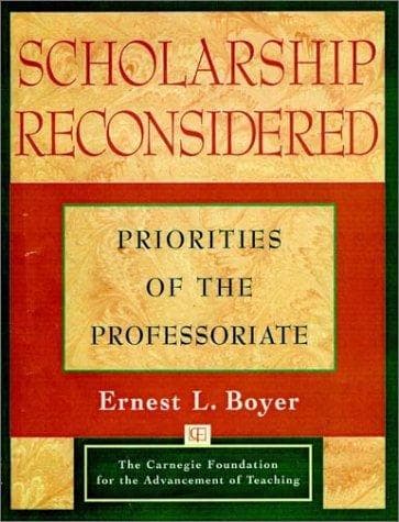 Tapa de Scholarship reconsidered