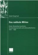 Tapa de Das radikale Milieu