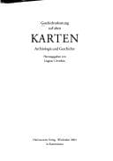 Tapa de Geschichtsdeutung auf alten Karten