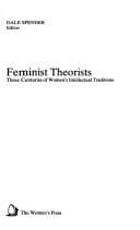 Tapa de Feminist theorists