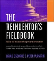 Tapa de The reinventor's fieldbook